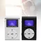 Back Clip MP3 Portable Music Player Portable Mini MP3 Music Player Sports BackClip LCD Screen MP3
