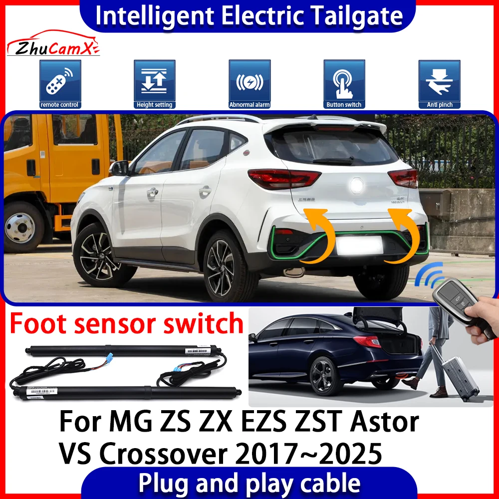 Portellone posteriore elettrico intelligente per portellone posteriore con apertura automatica per MG ZS ZX EZS ZST Astor VS Crossover 2017 ~ 2025