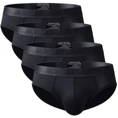 4 pièces/lot slips hommes Bikini sous-vêtements masculins Slip Hombre Calzoncillos Hombre hommes