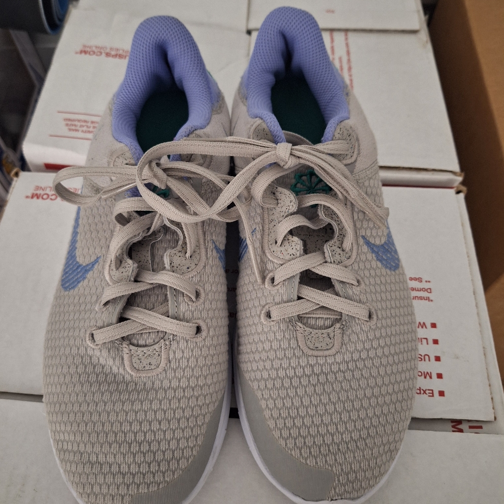 Nike Shoes | Womens Shoes Athletic Shoes & Sneakers Nike Nike Flex Experience Run 7 Women's | Color: Blue/Tan | Size: 7