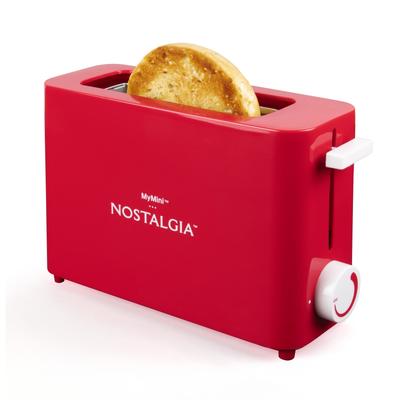 Nostalgia My Mini Single Slice Toaster, Red