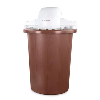 Nostalgia 6 Quart Parlor Electric Ice Cream Maker