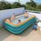 piscines gonflables, piscine gonflable rectangulaire pour enfants, piscine gonflable familiale, piscine gonflable de salon pour jardin extérieur, facile à gonfler