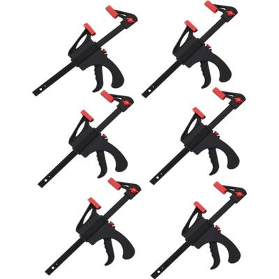 Dolaso - Set mit 6 Schnellzwingen für Holzbearbeitung, zum Basteln, Basteln und Holz Image