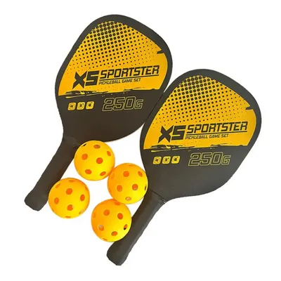 Pickleball-Paddel-Set mit 2 Schlägern, 4 Bällen, Pickleball-Paddel-Schläger-Set aus Holz mit Ball im Freien für Sportkombinationen Image