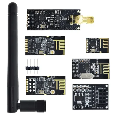 NRF24L01 Übertragungsmodul 2,4 GHz NRF24L01 Upgrade-Version NRF24L01+PA+LNA 1000 Meter für Arduino Image