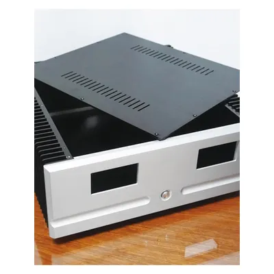 Yr400 Klasse ein Verstärker gehäuse aus Aluminium legierung, reine Heckschale, Hoch leistungs kühlkörper, Netzteil, DIY-Box Image