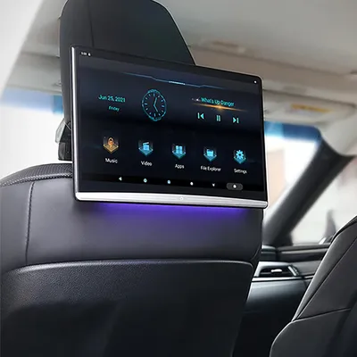 Für Mercedes-Benz Kopfstütze TV Android Monitor Auto 4K Display Multifunktions Tablet Touch Screen Player Video Musik Wifi BT HDMI