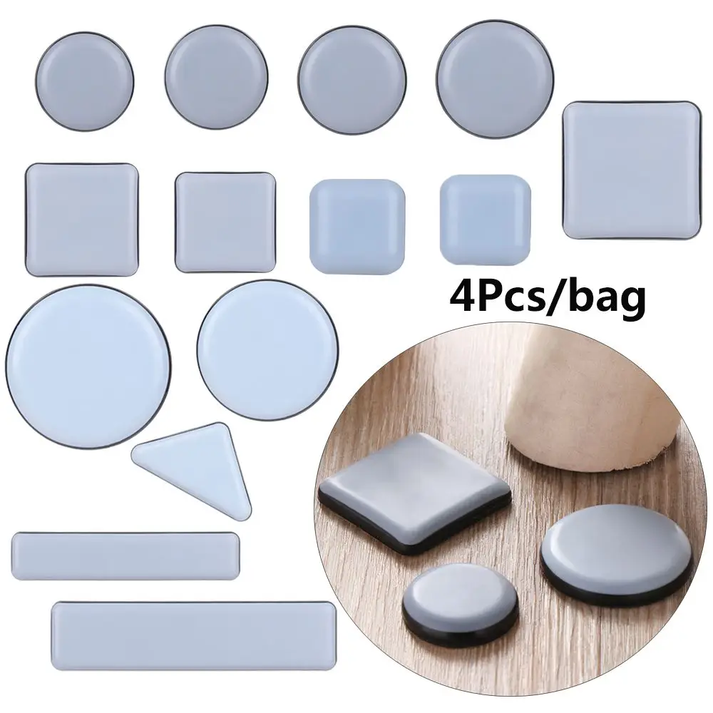 4 Stück Easy Move Schwere Möbel Möbel Bein Slider Pads Tisch Slider Pad Bodenschutz Bewegliche Anti-Abrieb-Bodenmatte