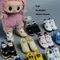 Labubu baby clothes 17cm shoe model 5cm vinyl toy hand-made AJ blind box aj4 sneaker model