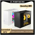 Domanda M5 Custodia per PC M-ATX Custodia per computer portatile Scheda madre ITX ATX/SFX Supporto per alimentatore U3 Desktop MINI Piccolo telaio