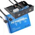 Pannello frontale audio con unità floppy USB 2.0 Pannello audio HD-AUDIO3.5 a 9 pin Alimentatore potenziato USB 2.0 a 2 porte