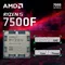Processeur AMD Ryzen 5 7500F, 5GHz, 6 cœurs, 12 threads, 38 Mo, processeur de bureau, processeur de