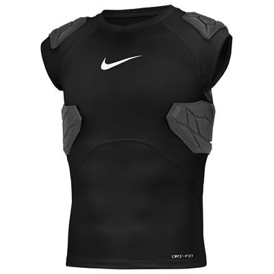 Nike Pro HyperStrong Youth 4-Pad Football Shirt Black/White