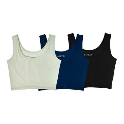 3 Pack Larken X Pumpng and Nursing Bra, Marine, Sage, and Black