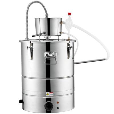 Alcohol Still, Water Alcohol Distiller, Home Distillery Kit include Stainless Steel Tube & Pump & One-way Exhaust Valve