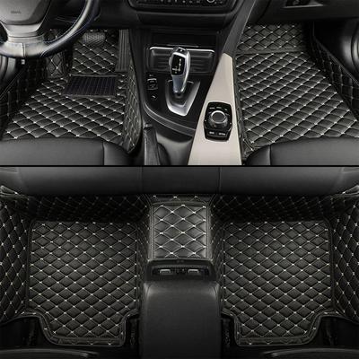 TEMU Customized For 1----series 5--series I3 M4 X1 X2 X3 Ix3 X4 X5 X6 Z4 Leather Anti Slip Wear Resistant Luxury Fully Covered Car Floor Mats Image