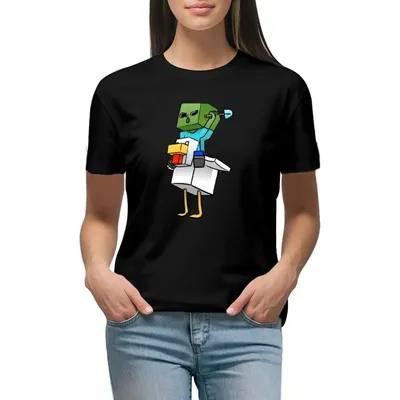 Chicken Jockey T-Shirt summer tops Aesthetic clothing lady clothes vintage clothes summer clothes