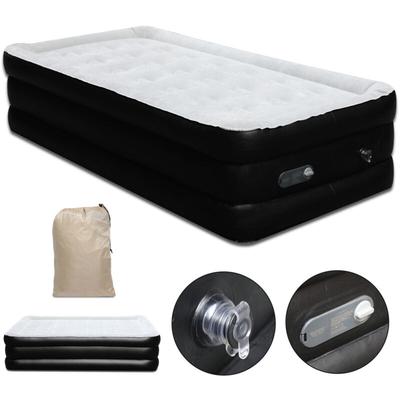 Luftmatratze mit Integrierter Elektrischer Pumpe, Luftbett Selbstaufblasend, Premium-Gästebett, Image