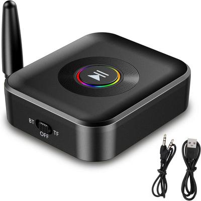 Bluetooth-Audioadapter, Bluetooth 5.1-Empfänger, 2-in-1-kabelloser Bluetooth-Adapter, funktioniert Image
