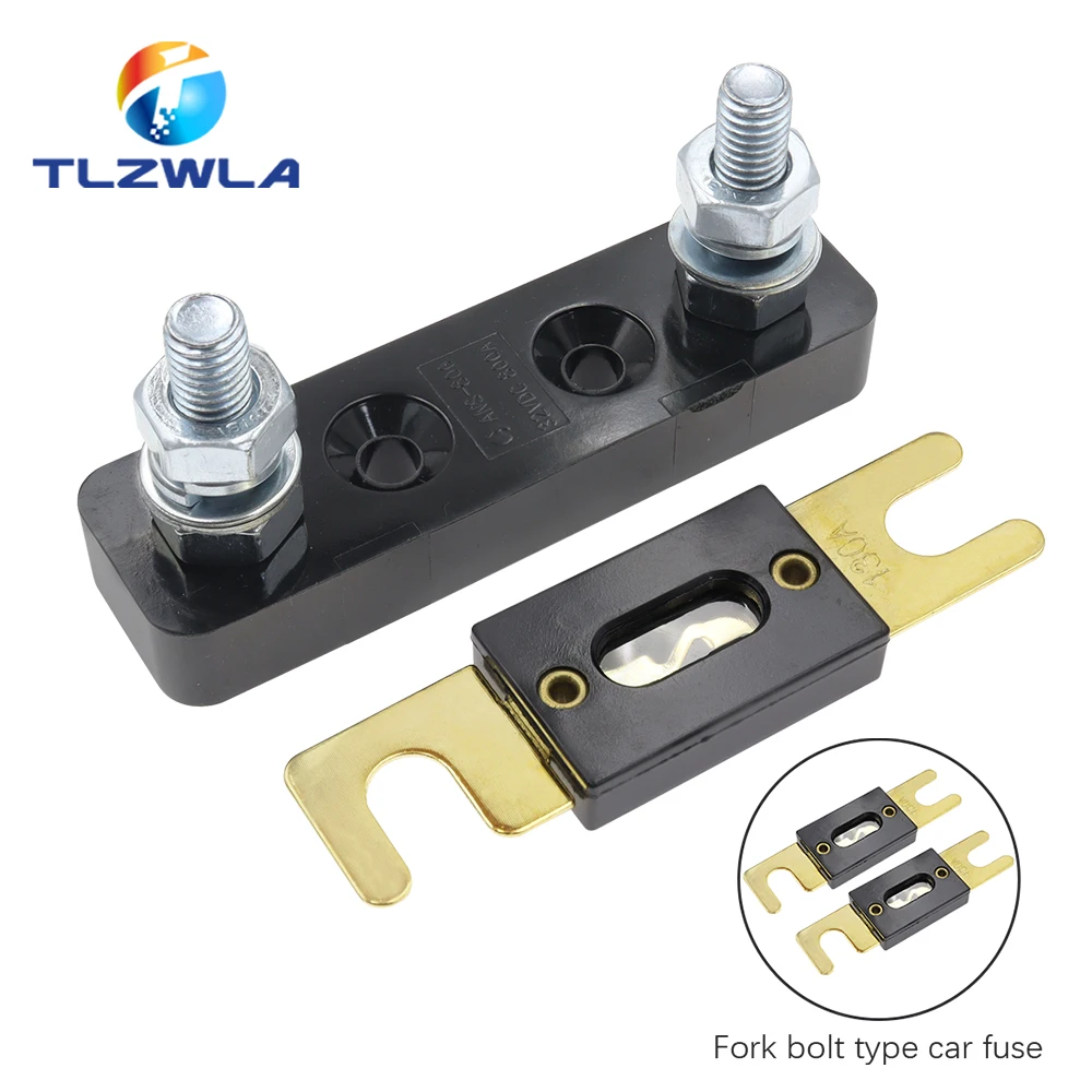 30-500 AMP ANL ANS-800 Sicherungshalter Anschraubsicherung Automotive 32V 50A 60A 70A 80A 100A 125A 150A 160A 175A 200A 225A 300A 400A 500A Image