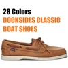 Sebago men homme authentische dock sides schuhe-premium wildleder moc toe schnüren boots schuhe ab230