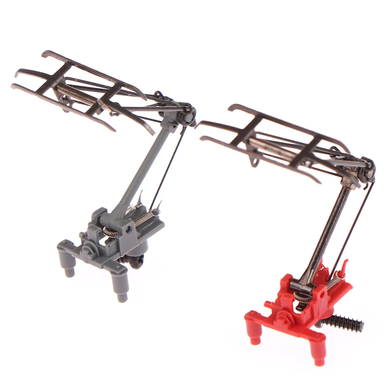 1 Stücke 1:87 HO Maßstab Zug Elektrische Traktion Pantograph 1 Stücke DIY Zug Arm Bogen für bachmann Modell hobby spielzeug teile