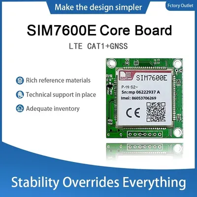 4G-Modul SIM7600E PCIE/M.2/USB Dongle Core Board Breakout Kit TE-A 1 Stück für drahtlose Image