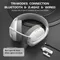 ATTACK SHARK L80 Ultraleichtes Tri-Mode-Gaming-Headset Leichtes kabelloses Gaming-Headset für PC/PS4/PS5/Switch/Xbox