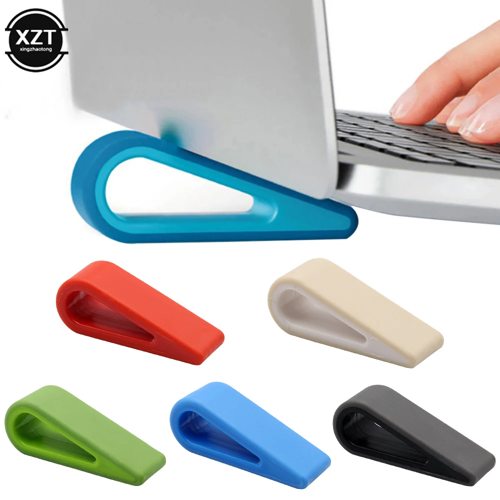 Tragbare Einfache Laptop Stand Einstellbare Kühlung Halterung Desktop-Computer Erhöhte Regal Kühler Basis Pad Halterung Büro Liefert Image