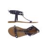 Inuovo Damen Sandale, Gr. 42, marineblau, kein Etikett