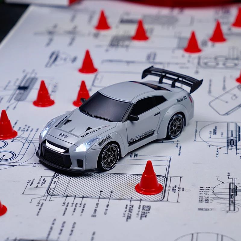 1:24 2,4G Fernbedienung Drift Racing Auto Spielzeug für Jungen 4WD High Speed Sport Fahrzeug RC Auto Austauschbare Reifen Supercar Rennen Spielzeug Image