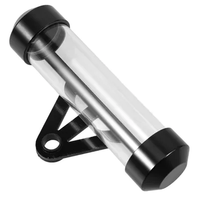 Motorcycle Tax Plate Management Document Tube Holder Acrylic Cylindrical Disc Optional