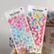 Kawaii paillettes autocollants coréen papeterie autocollant esthétique décoratif collage Scrapbooking étiquettes bricolage journal Album