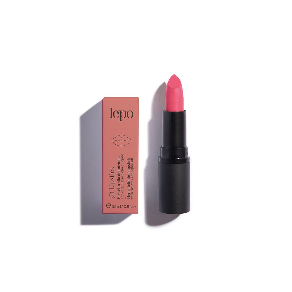 LEPO 3D Lipstick Rossetto alta definizione Tonalità 107 GERANIO 1 pz