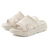 Pantolette VIVANCE, Damen, Gr. 40, beige, Obermaterial: 100% Textilmaterial. Futter: 100% Textilmaterial. Decksohle: 100% Synthetik. Laufsohle: 100% Synthetik, unifarben, casual, Schuhe, Mules, Sandale, offener Schuh mit modischer Chunky-Sohle VEGAN