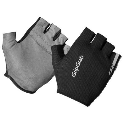 GripGrab - PACR InsideGrip Short Finger Summer Gloves - Handschuhe Gr Unisex S - 8 schwarz/grau Image