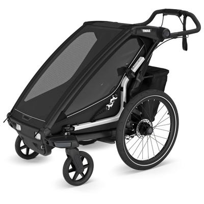 Thule - Chariot Sport 2 - Kinderanhänger Gr Double - Zweisitzer schwarz/grau Image