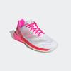 Tennisschuh ADIDAS PERFORMANCE, Gr. 40,5, cloud weiß, champagne metallic, lucid pink, Textil, Synthetik, sportlich, Schuhe, geeignet für Hartplatz und Sandplatz