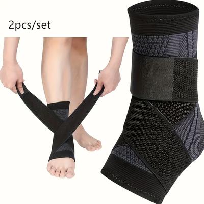 TEMU 2pcs Breathable Ankle Support Straps With Adjustable Packaging To Protect Ankles Image