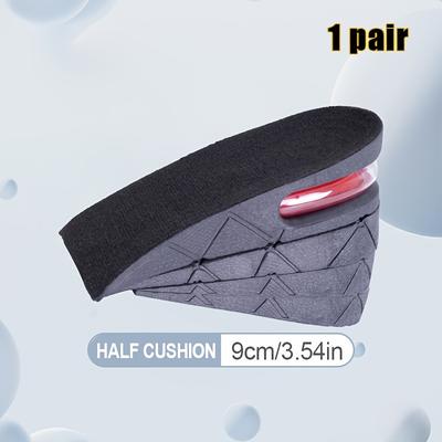 TEMU 1 - Height Increasing, Pvc, Absorbing, , Half Pad For Shoes