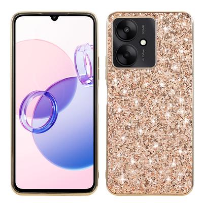 TEMU Electroplated Luxury Glitter Is Suitable For Xiaomi 14t/14tpro Phone Case, Drop Resistance Protective Case, Fashionable, Simple, Trendy, Non-slip, -proof Mobile Phone Case Image