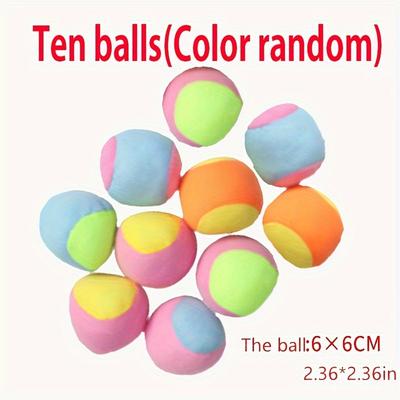 TEMU Sticky Ball Game Set - Durable Nylon Material, Suitable For Outdoor Image