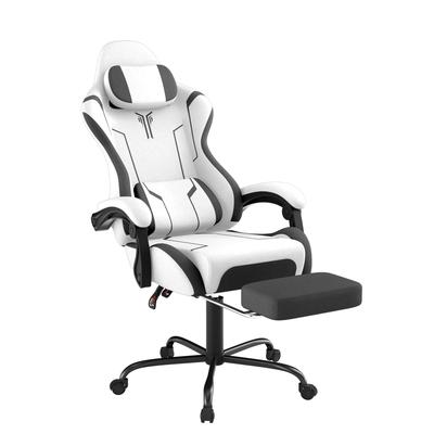 TEMU Gaming Chair 150 Kg Office Chair Desk Chair Gaming With Lumbar Cushion + Headrest, Height Adjustable Ergonomic Gaming Chair Gaming Chair Image