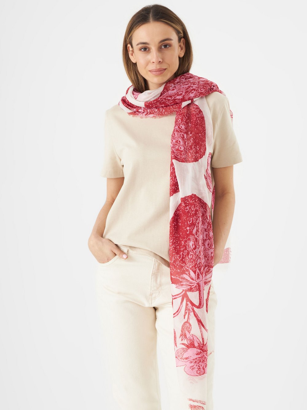 Codello Schal Damen rot, ONE SIZE Image