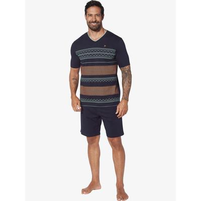 Jan Vanderstorm Kurzer Schlafanzug Herren blau, 6XL Image