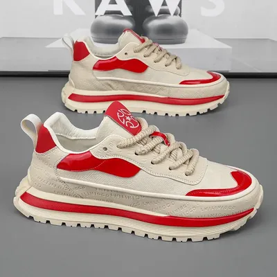 Casual Shoes Men's Sports Shoes New Summer Sports Shoes Casual Platform Shoes Soft and Comfortable