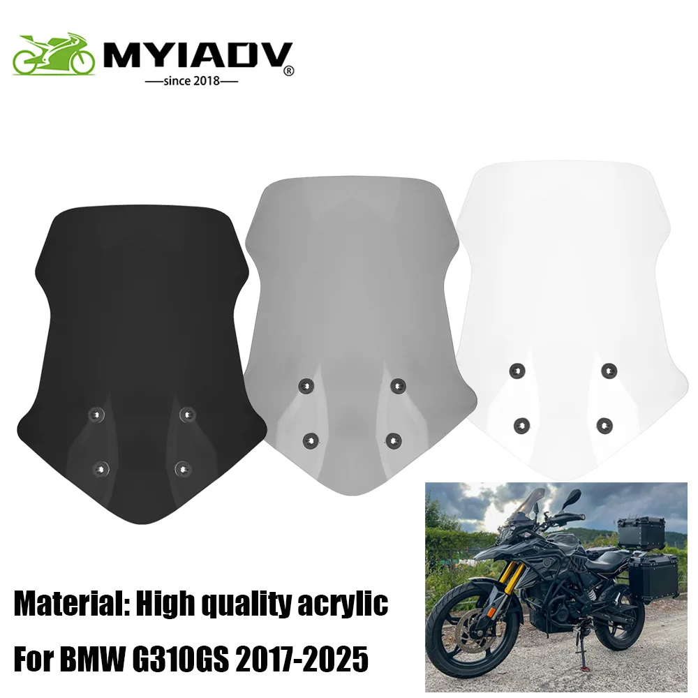 Motorrad Zubehör Windschutzscheibe Windschutz Windschutz Deflektor Für BMW G310GS G310GS 310GS 2017 2018 2019 2020-2025 G310 Image