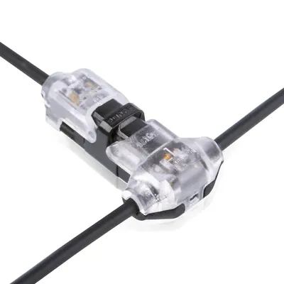 T1 Wire Connectors Low Voltage Wire Connectors Solid Connection,T Tap Wire Connectors, T Type 1 Pins Wire Splice Connectors