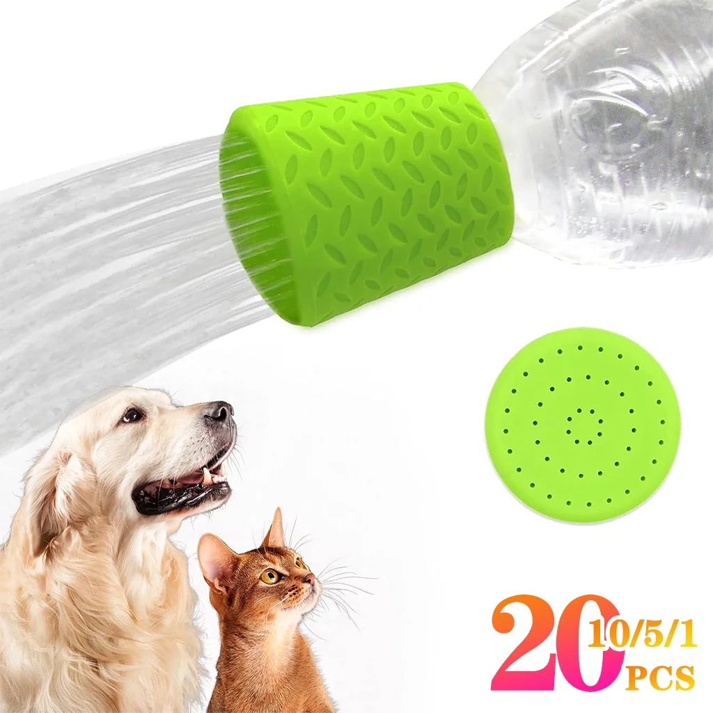 1-20PCS Pet Dusche Silikon Haustier Dusche Kopf Outdoor Dusche Katze Hund Reinigung Tragbare Dusche Kopf Pet Reinigung produkte Image